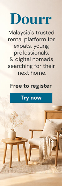 Dourr rental listing malaysia for young professional, expats and digital nomads